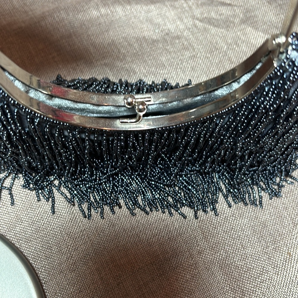 Vintage Shimmery Beaded Evening - Picture 3 of 4